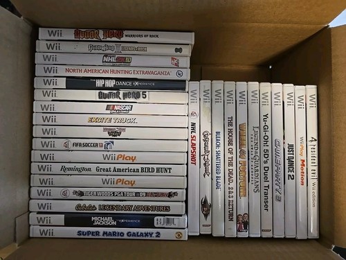 Nintendo wii game lot - game, 28