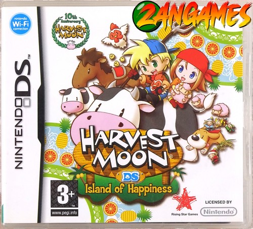 Harvest moon island of - harvest,